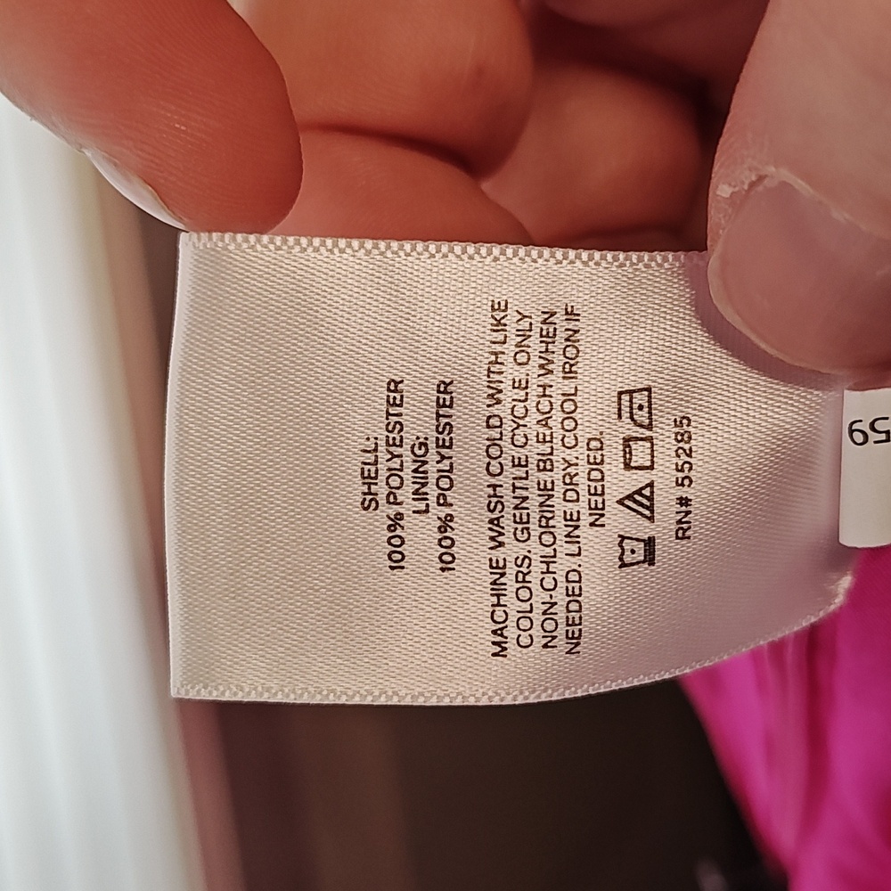 Express Fuchsia Bow Camisole - Picture 4 of 4